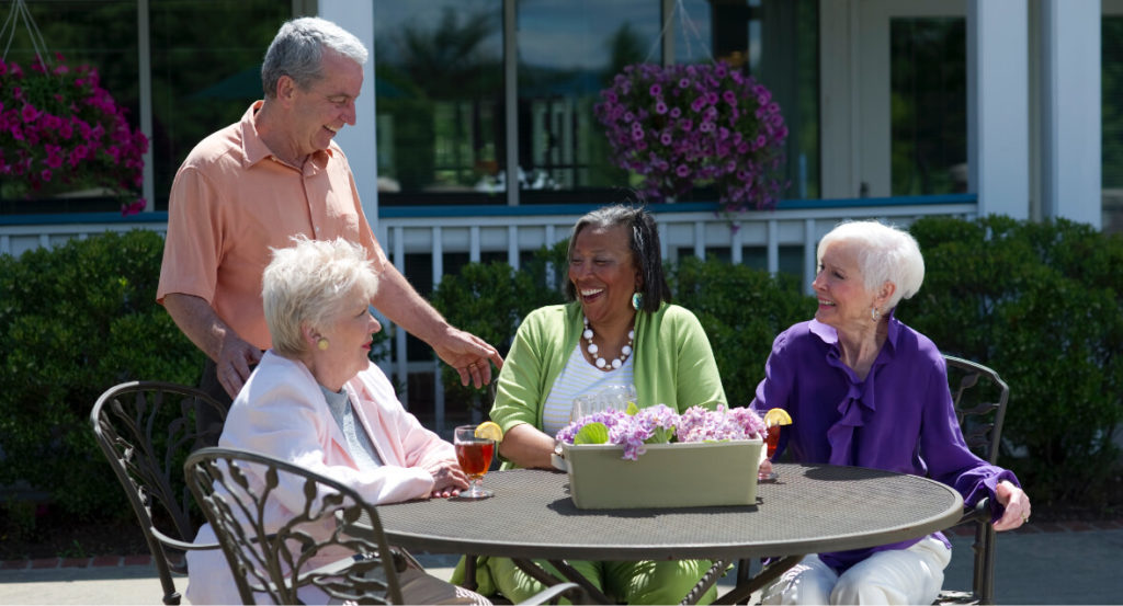 Patio get together