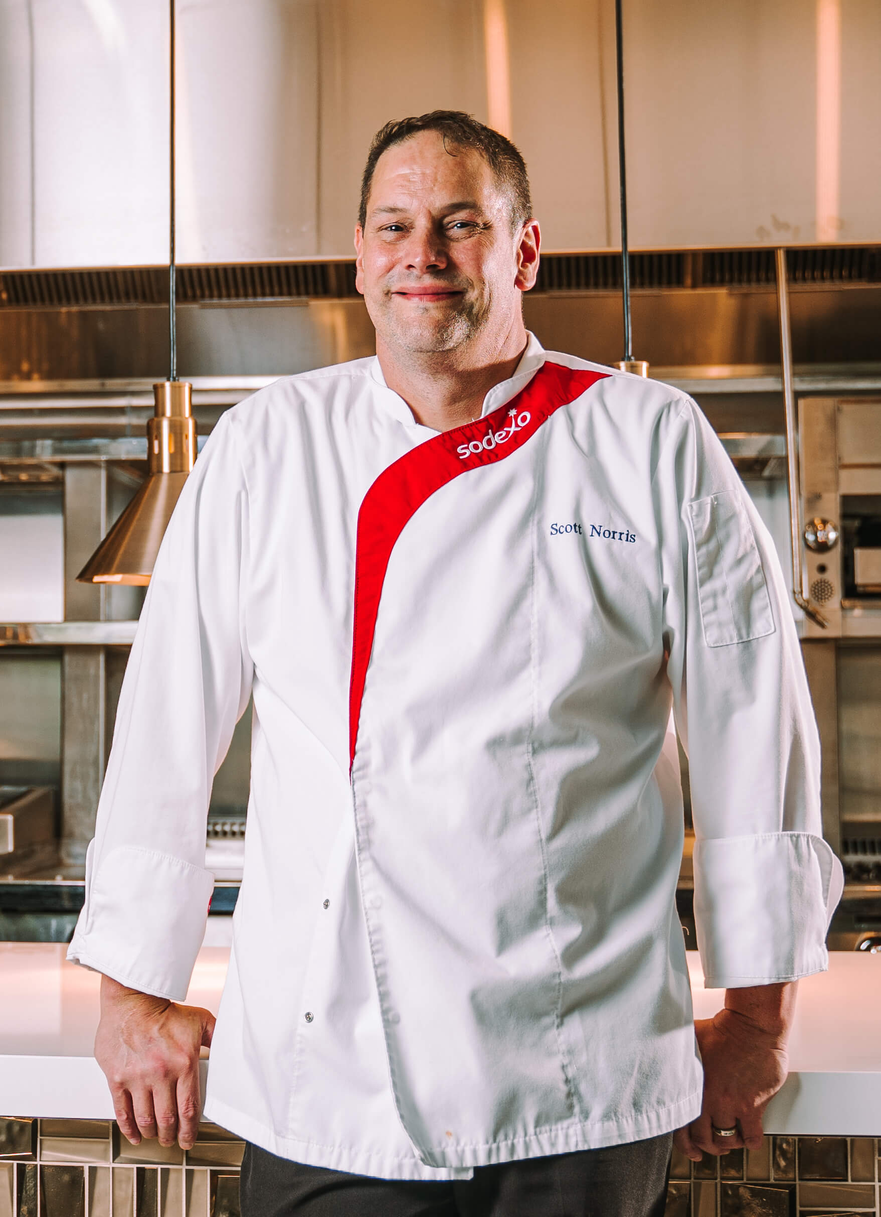 Headshot of male chef at Acacia Village NY